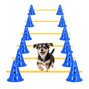 Advwin Dog Agility Hurdle Cone Obstacle Course Set