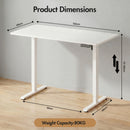 Advwin 133x60cm Electric Standing Desk Height Adjustable