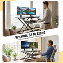 Advwin Height Adjustable Desk Riser w/ Keyboard