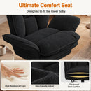 Advwin Office Armchair with Adjustable Arms & Footrest