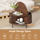 Advwin 80cm Round Coffee Table