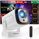 Advwin 1080P Mini Projector with WiFi6 & BT5.4