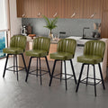 Advwin Set of 4 360° Swivel Bar Stools