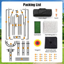 Advwin 10 x 8 FT Golf Practice Net w/ Automatic Ball Return