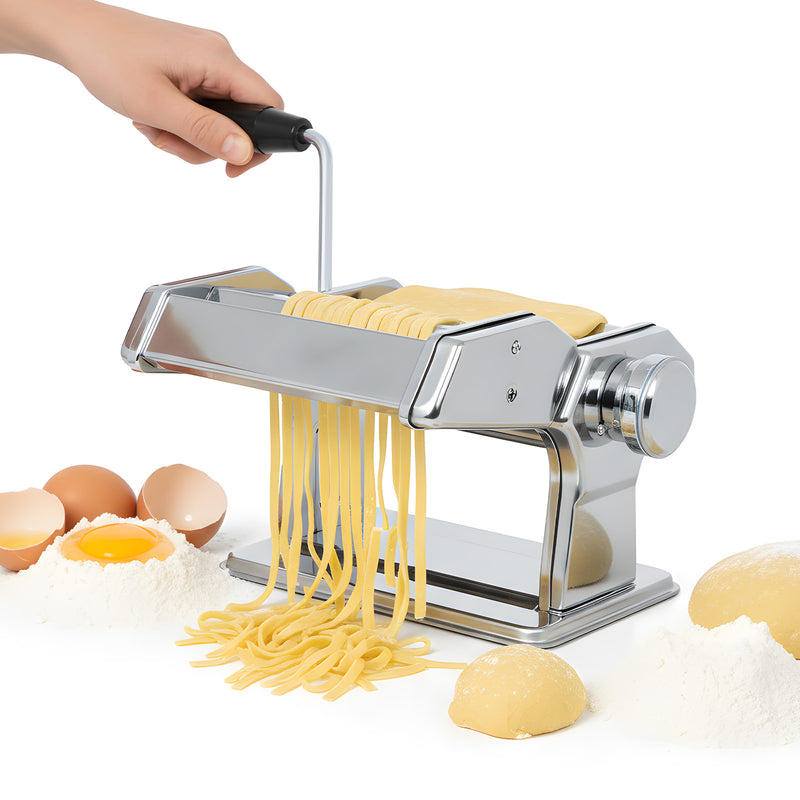 Advwin Manual Pasta Maker Machine with 1–4mm Thickness