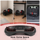 Advwin 24KG × 2 Adjustable Dumbbell Set