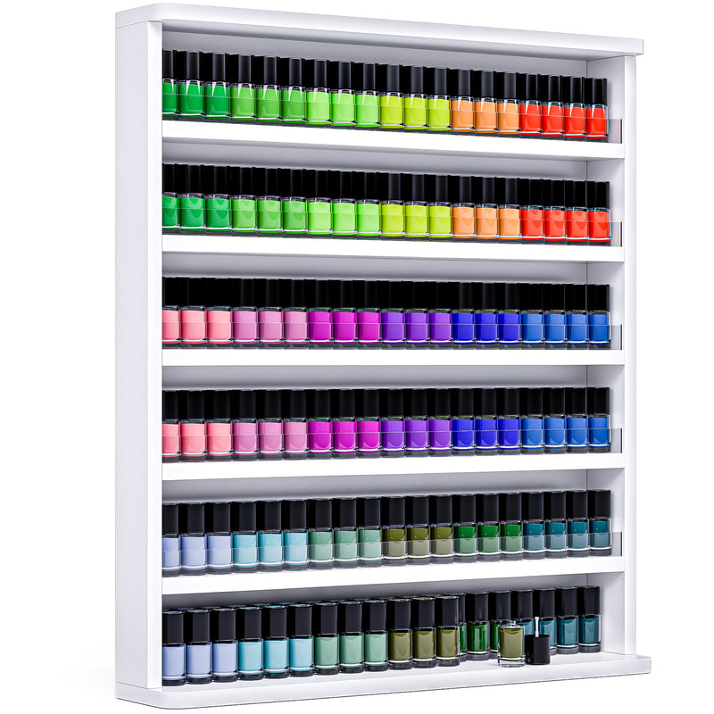 Advwin Nail Polish Rack Wall Mounted