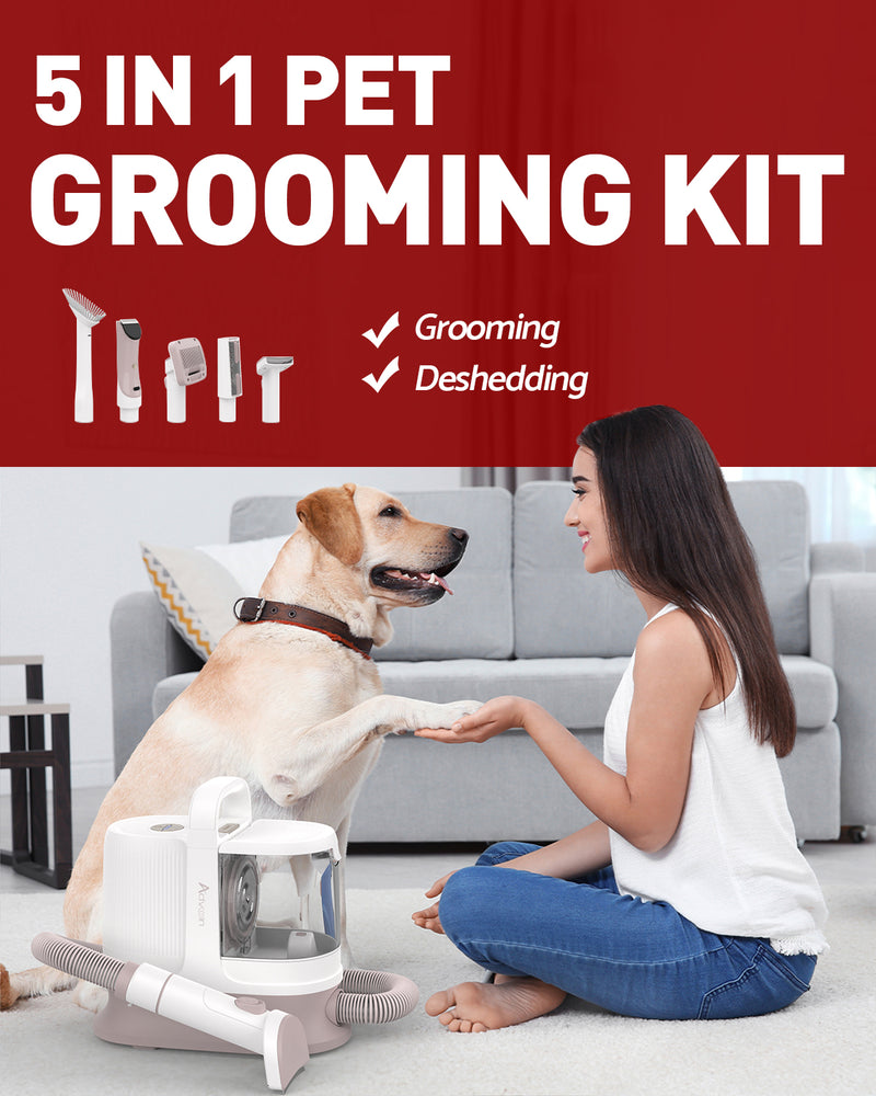 Advwin 5in1 Pet Grooming Kit & Vacuum Cleaner