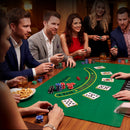 Advwin Poker Chips Set 300pcs Aluminum Case with 2 Decks