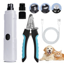 Advwin 3-Speeds Pet Dog Nail Grinder Set