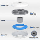 Advwin Smart Automatic Pet Feeder for Wet and Dry Food