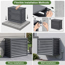 Advwin Metal Outdoor AC Cover 110.5×57×90cm