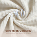 Advwin Armless Modular Sofa Corduroy Cloud Chair