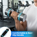 Advwin Adjustable Dumbbells 2×10kg