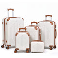 Advwin 2/3/5 Piece Hardside Luggage Set w/ 360° Spinner Wheels