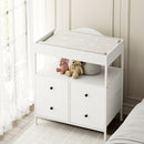 Advwin Baby Changing Table w/ 4 Storage Drawers