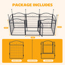 Advwin 8-Panel Outdoor Dog Playpen with Door