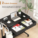 Advwin Portable Rolling Standing Desk Adjustable Height