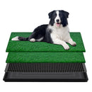 Advwin Dog Grass Pad with Tray