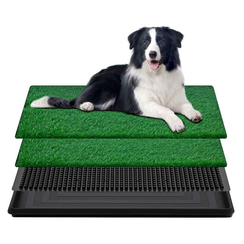 Advwin Dog Grass Pad with Tray