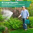 Advwin 5L Electric Garden Sprayer with 3 Mist Nozzles