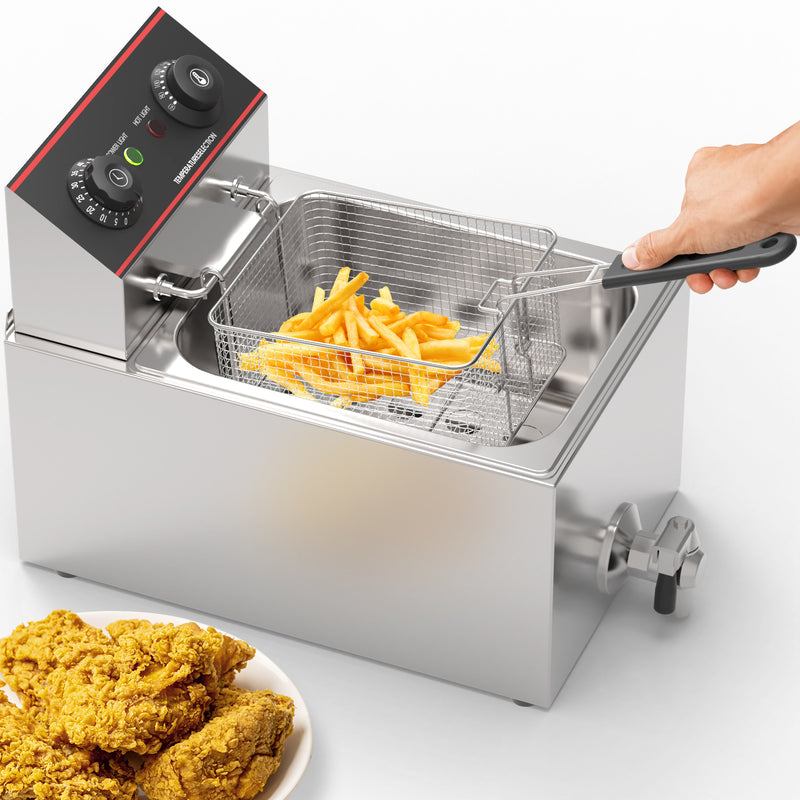 Advwin 2500W 10L Electric Single Deep Fryer(Pre-order)