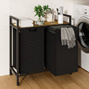 Advwin Laundry Hamper with Shelf & Removable Bags (Pre-Order)