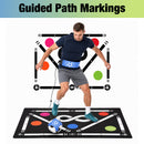 Advwin Soccer Training Mat Non-Slip Silent