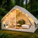 Advwin 2-6 Person Inflatable Glamping Tent with Pump