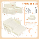 Advwin 3-in-1 Kids Loveseat Sofa Toddler Couch