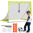 Advwin Light Up Soccer Goals for Kids with Carry Bag
