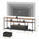 Advwin 160cm TV unit Cabinet with RGB LED Light