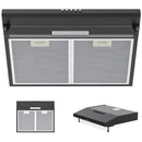 Advwin 60cm Range Hood Black