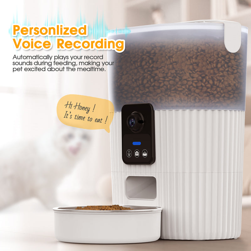 Advwin 3L Automatic Pet Feeder WiFi & 1080P HD Camera