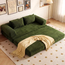 Advwin Folding Sofa Bed Convertible Floor Loveseat Sofa (Pre-Order)