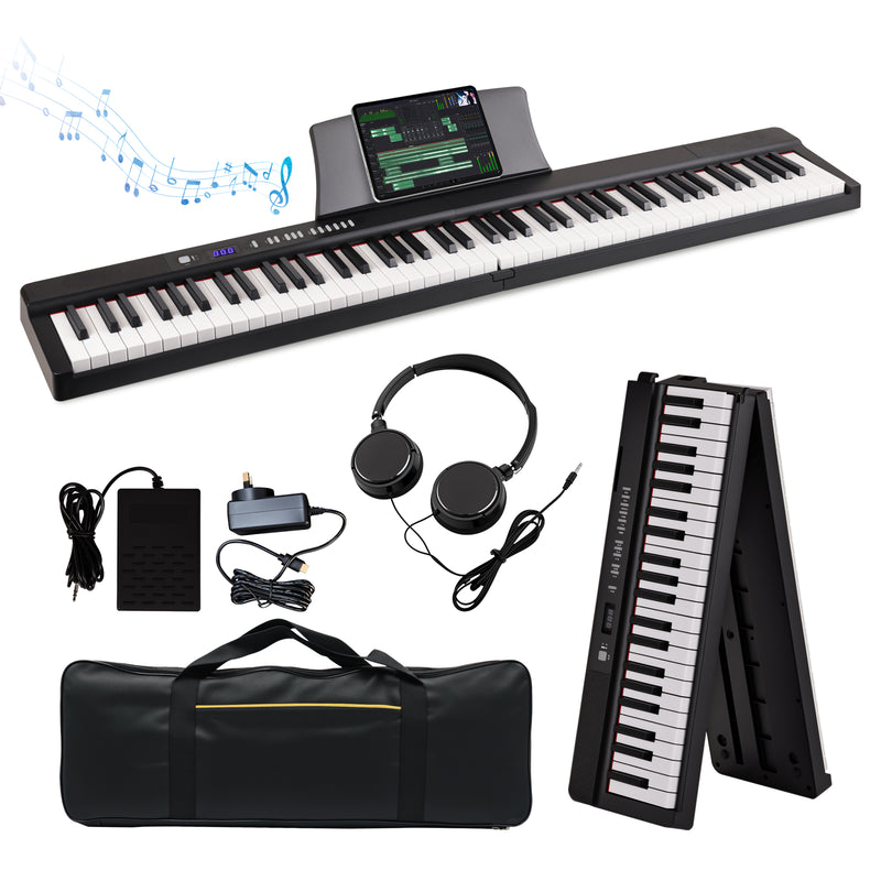 Advwin 88-Key Foldable Electronic Keyboard Piano
