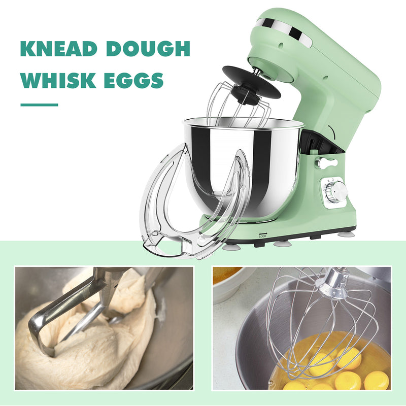 Advwin 6.5L 1400W Stand Mixer 6-Speed Green