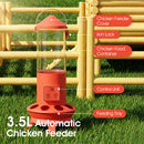 Advwin 3.5L Automatic Chicken Feeder w/ App Control & Timer