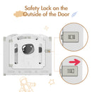 Advwin Foldable Baby PlayPen Grey