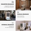 Advwin 50L Commercial Dehumidifier White