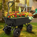 Advwin Garden Dump Cart with Steel Frame 250KG
