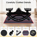 Advwin Side-To-Side Mini Stepper with Resistance Cords & Mat