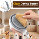 Advwin 3-in-1 Handheld Pet Hair Dryer w/ Grooming Brush