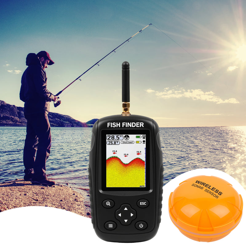 Advwin Portable Fish Finder Wireless Sonar Sensor Fish Advwin Portable Fish Finder Wireless Sonar Sensor Fish