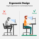 Advwin Height Adjustable Monitor and Laptop Stand