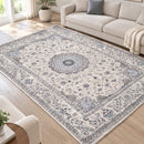 Advwin Large Vintage Thick Floor Rug Sage Green