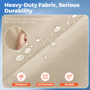 Advwin Universal Golf Cart Rear Bag Rain Cover Set