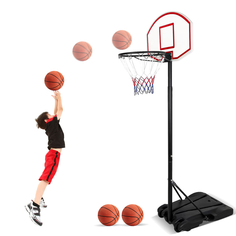 Advwin Portable Basketball Hoop Stand Adjustable Height