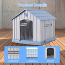 Advwin Large Weatherproof Plastic Dog House