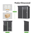 Advwin Garden Shed Outdoor Storage